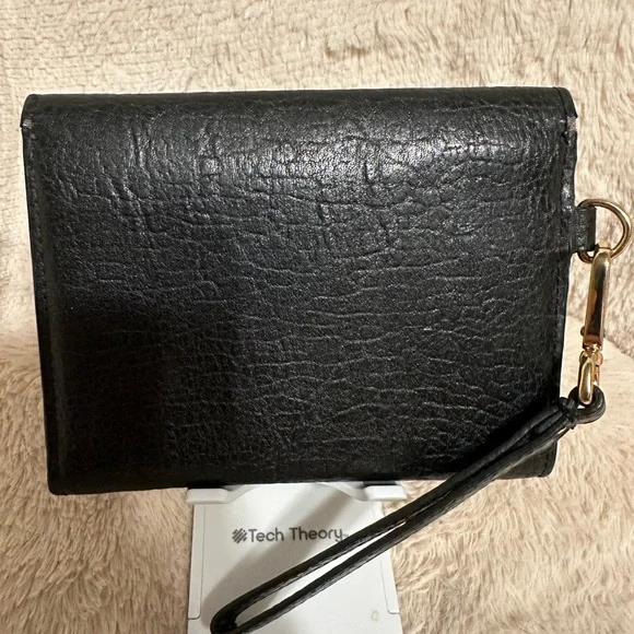 Calvin Klein Black Wallet with Gold Accent - Picture 3 of 11